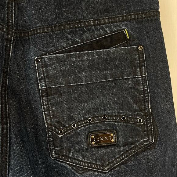 COOGI Vintage Y2K Men's Straight Leg Dark Wash Jeans 38X34 - Picture 7 of 13
